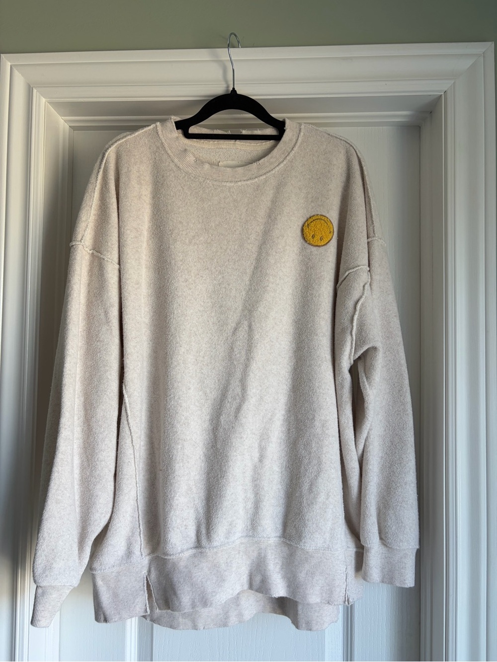 Aerie Smiley Face Crewneck Sweatshirt - Size S